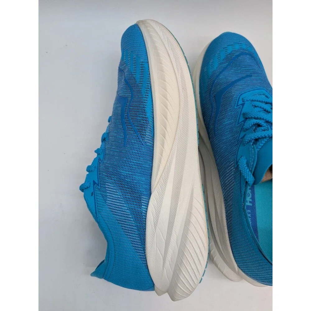 HOKA MACH X 2 1155119 SYWR Men's Running Athletic Shoes Blue US Size 12.5
